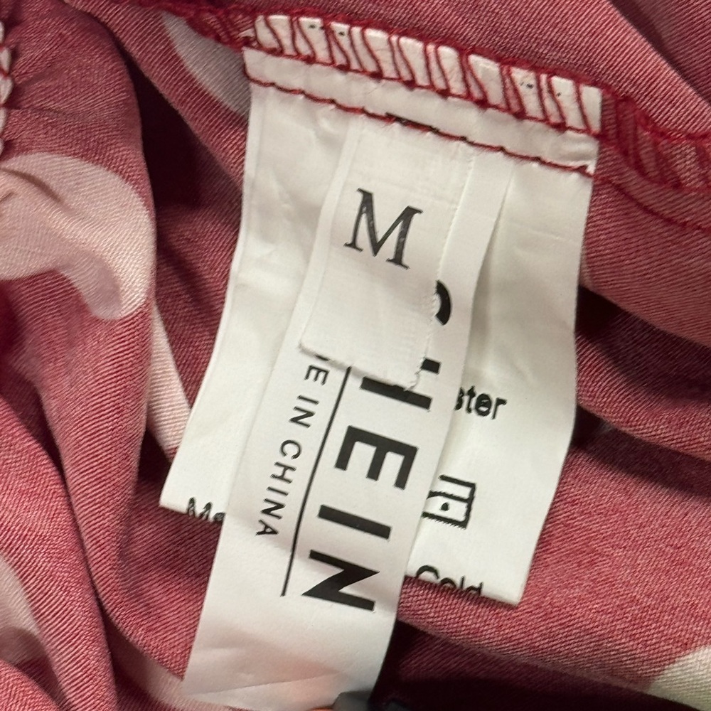 SHEIN size medium red crop top with white spots in perfect condition shirt! - Picture 8 of 8
